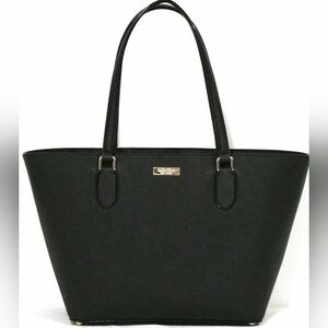 Kate Spade Classic Black Leather Tote